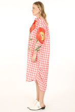 Load image into Gallery viewer, Floral Gingham Dress