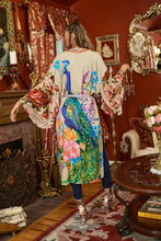 Load image into Gallery viewer, FANTASY KIMONO PEACOCK