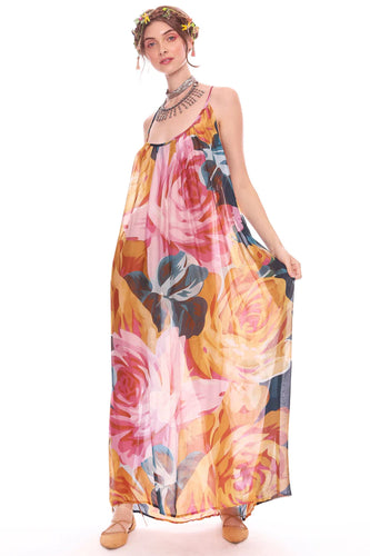 BIG ROSE DRESS