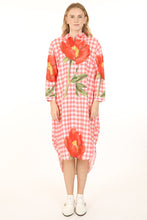 Load image into Gallery viewer, Floral Gingham Dress