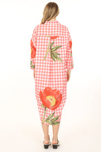 Load image into Gallery viewer, Floral Gingham Dress