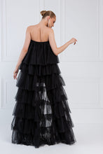 Load image into Gallery viewer, Hi-Lo Ruffled Dress
