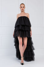 Load image into Gallery viewer, Hi-Lo Ruffled Dress