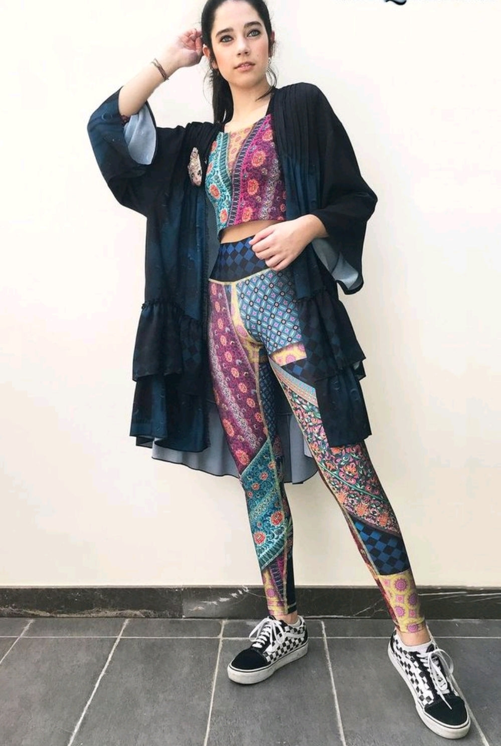 Ruffle trim Jacket