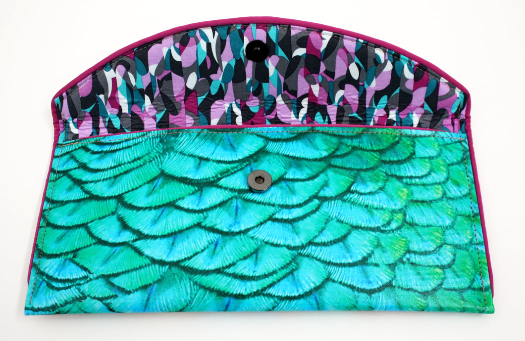 Peacock Clutch